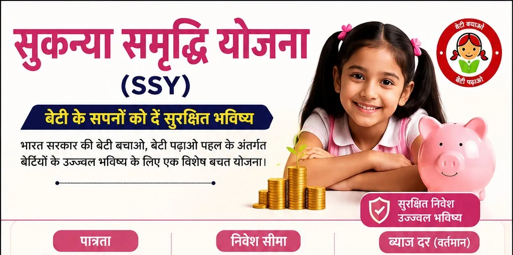 सुकन्या समृद्धि योजना: बेटी के भविष्य की सुरक्षित बचत